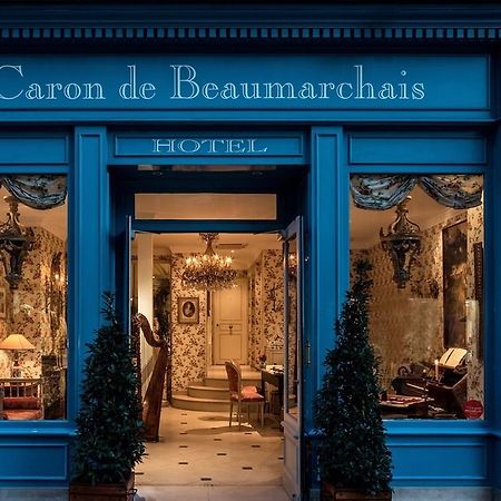 Hotel Caron De Beaumarchais Paris Exterior foto